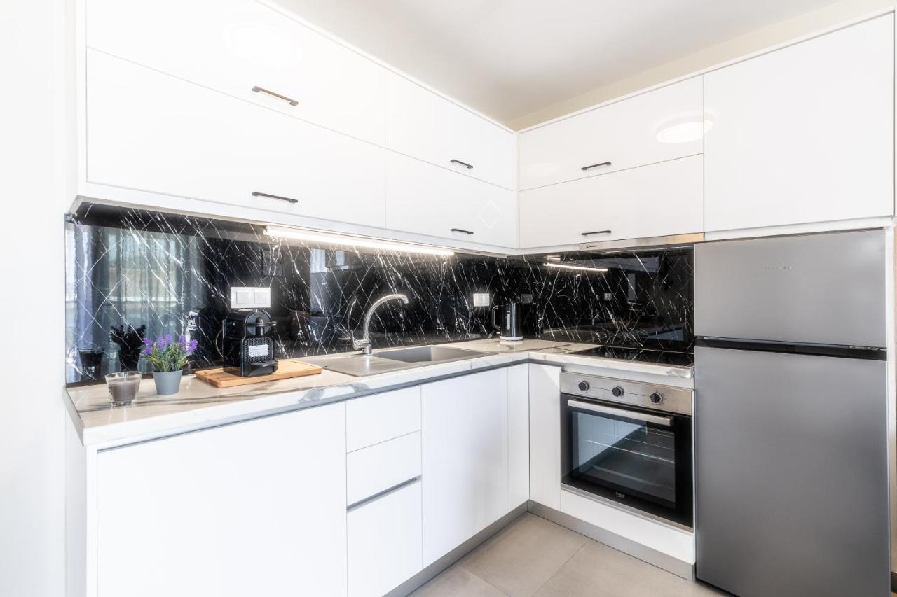 Bianco Mare Studios-Apartments Kalyves Polygyrou Bagian luar foto